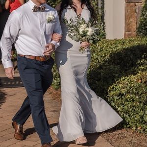 Allure Bridal Prom Formal Bridesmaid Aura Dress Size 10 Frost gray light purple